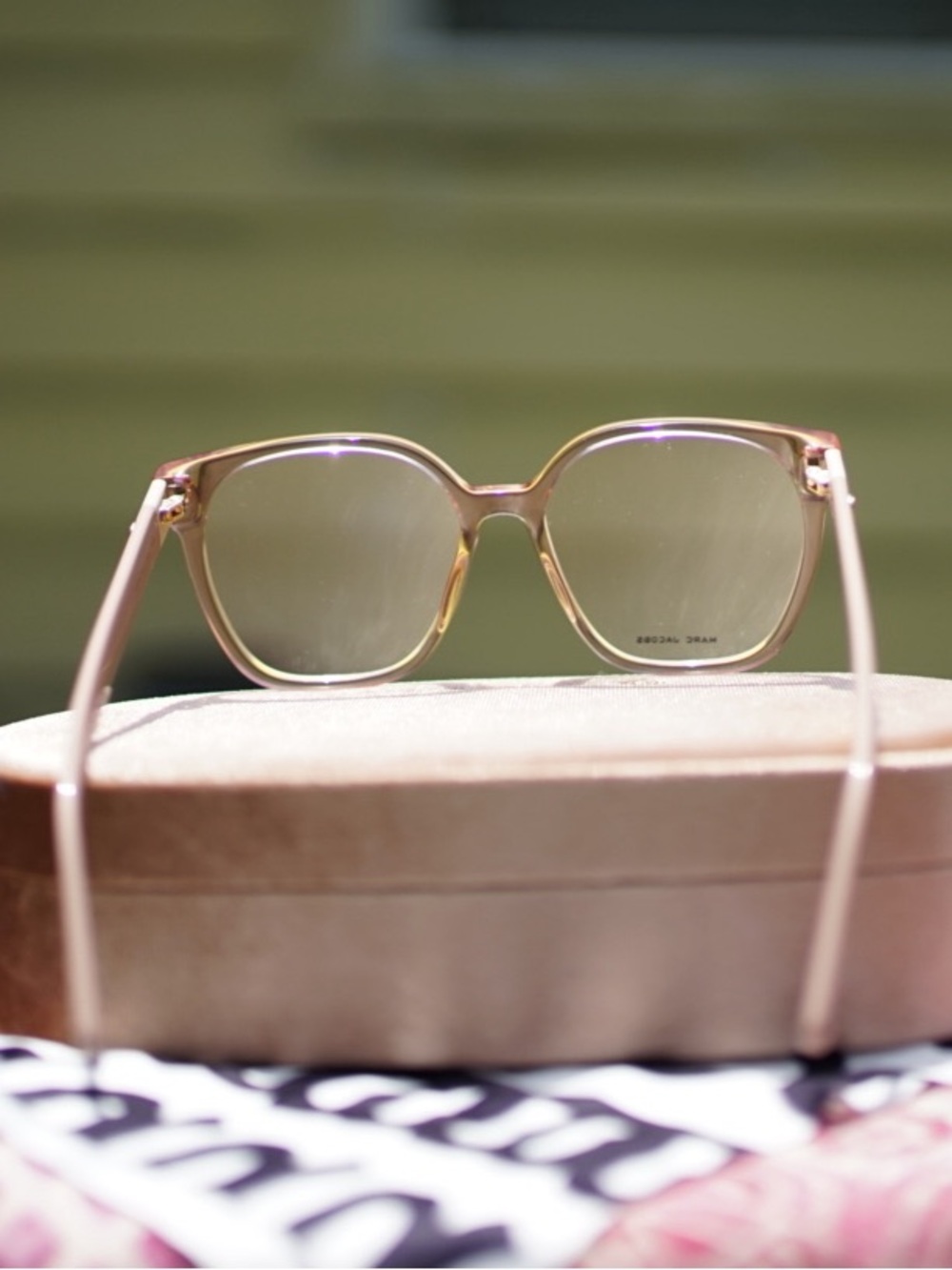 Marc Jacobs Pink Rx Glasses - Picture 5 of 5